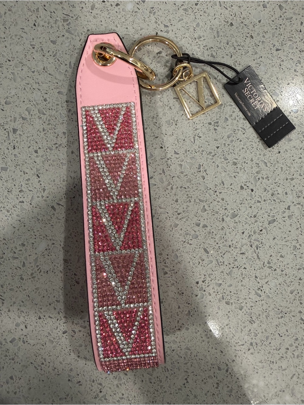 Victoria’s Secret Rhinestone Wristlet Strap